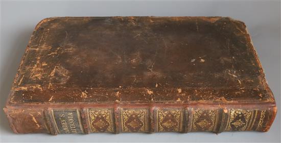 Camden, William - Britannia: or a Chronographical Description, 1st edition of Edmund Gibsons translation,